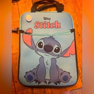 Disney Stitch laptop carry case